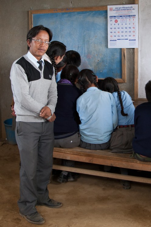 Yangrima School Principal Nima Lama